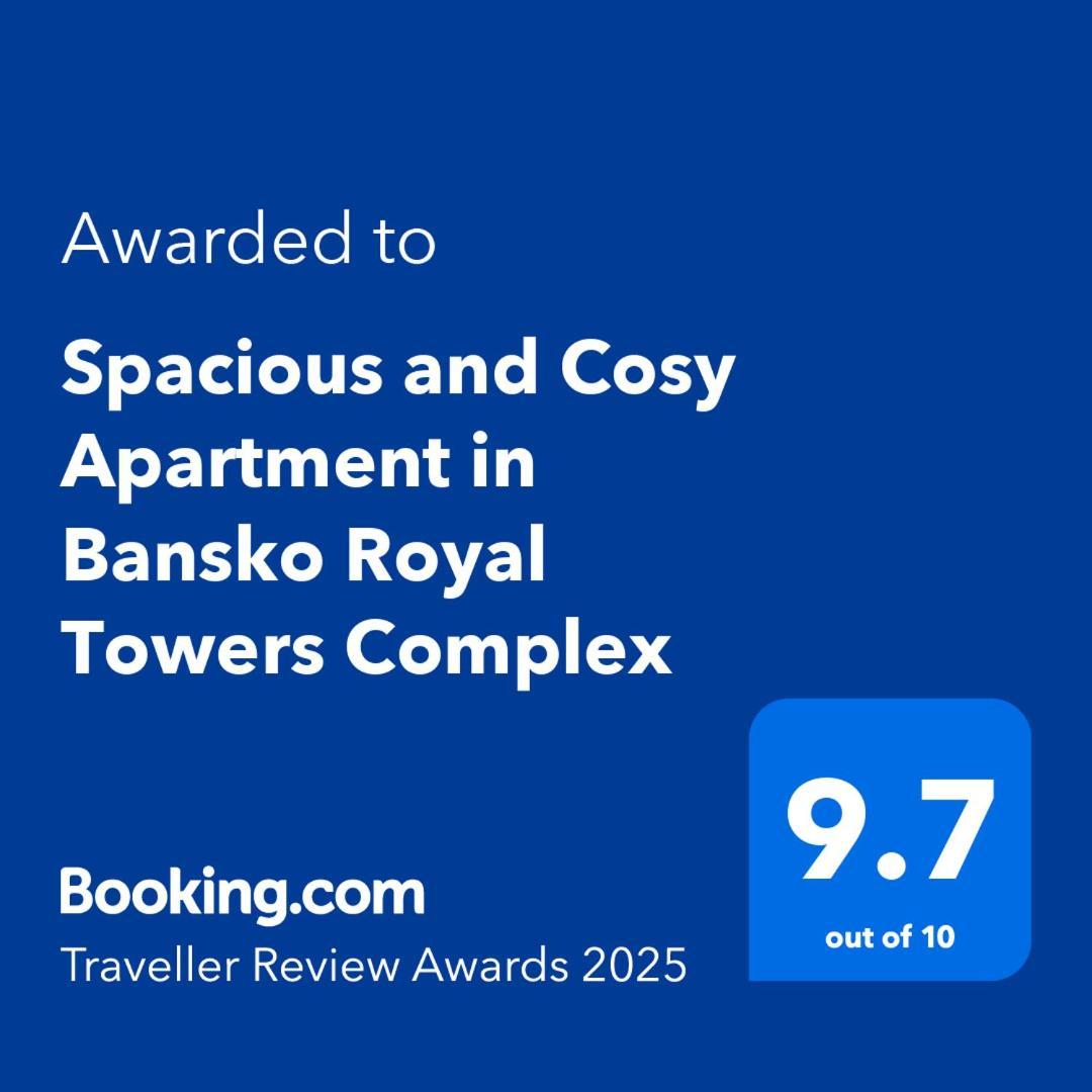 Spacious And Cosy Apartment In Bansko Royal Towers Complex Zewnętrze zdjęcie
